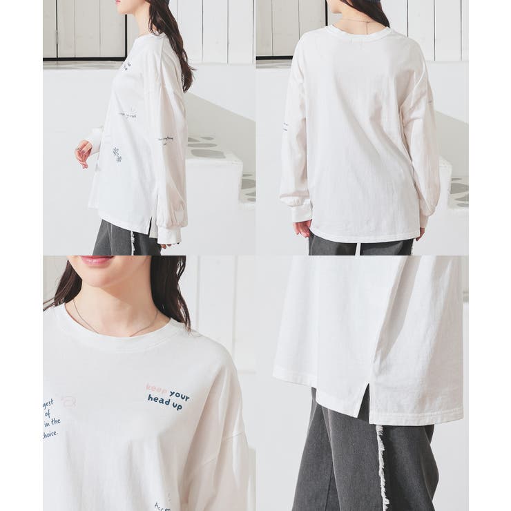 トップス Tシャツ ロンT | Honeys | 詳細画像16
