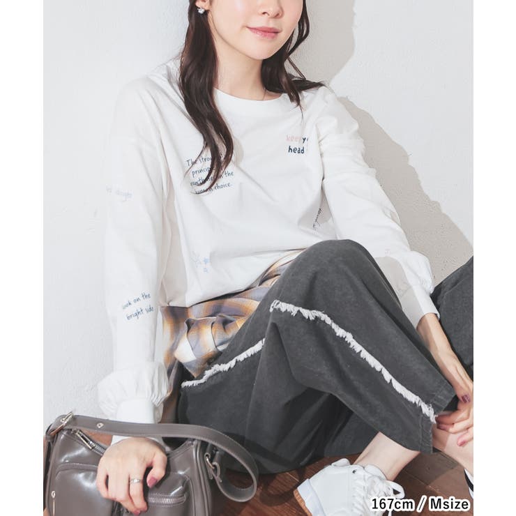 トップス Tシャツ ロンT | Honeys | 詳細画像5