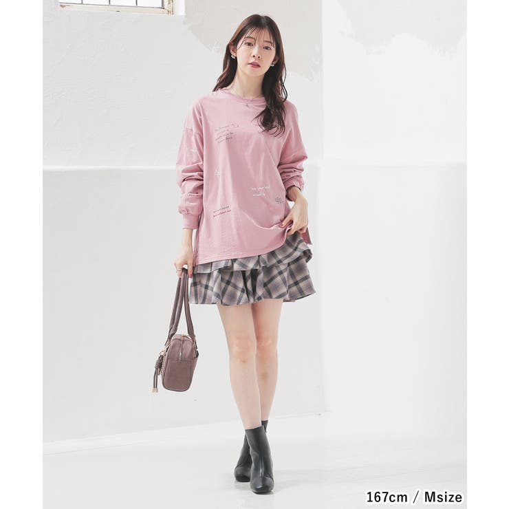 トップス Tシャツ ロンT | Honeys | 詳細画像9