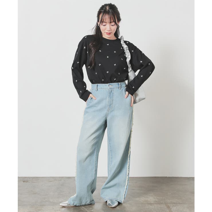 トップス Tシャツ ロンＴ | Honeys | 詳細画像7 