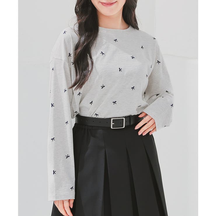 オートミール | トップス Tシャツ ロンＴ | Honeys