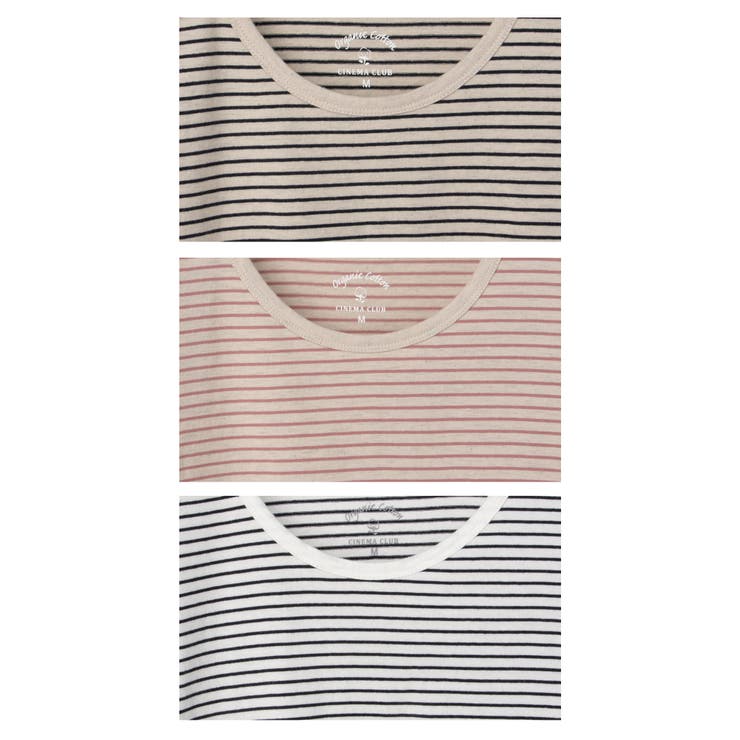トップス Tシャツ ７分袖Tシャツ | Honeys | 詳細画像8 