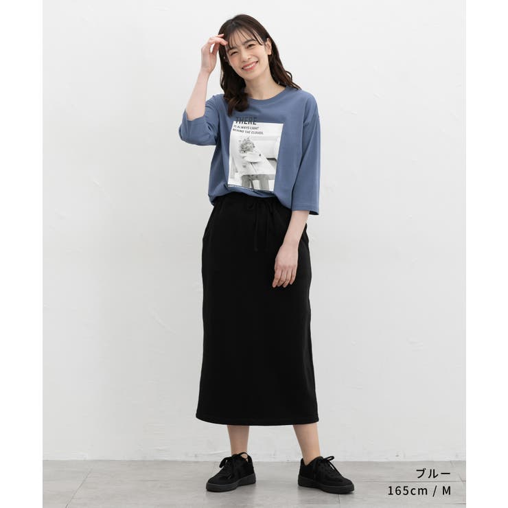 トップス Tシャツ ７分袖Tシャツ | Honeys | 詳細画像7 
