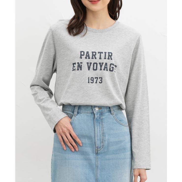 杢グレー | トップス Tシャツ ロンＴ | Honeys