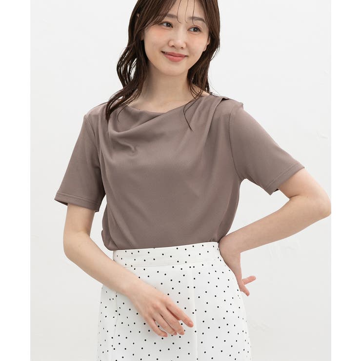 モカ | トップス カットソー 半袖 | Honeys