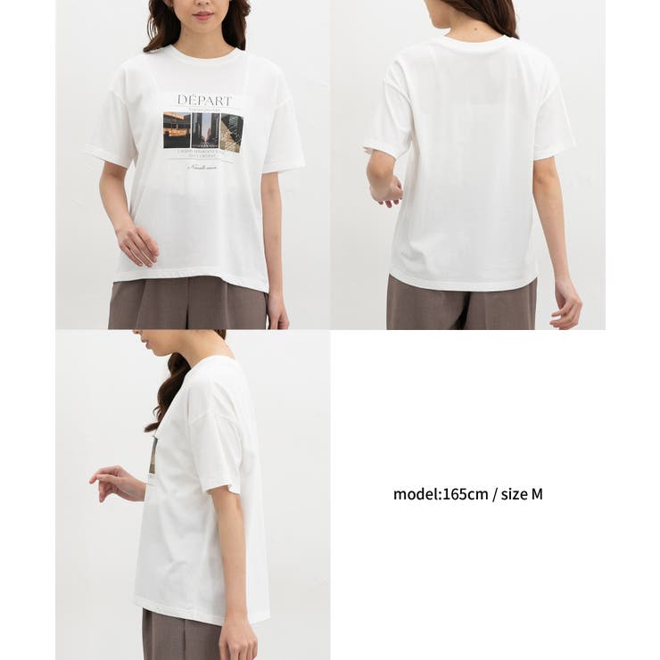 トップス Tシャツ 半袖Tシャツ | Honeys | 詳細画像13 