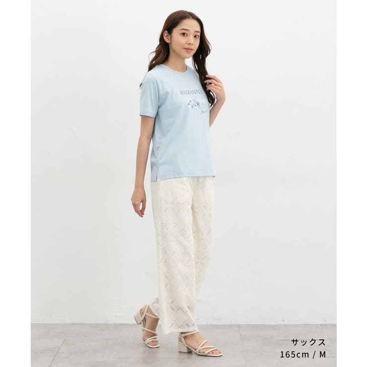トップス Tシャツ 半袖Tシャツ | Honeys | 詳細画像9 