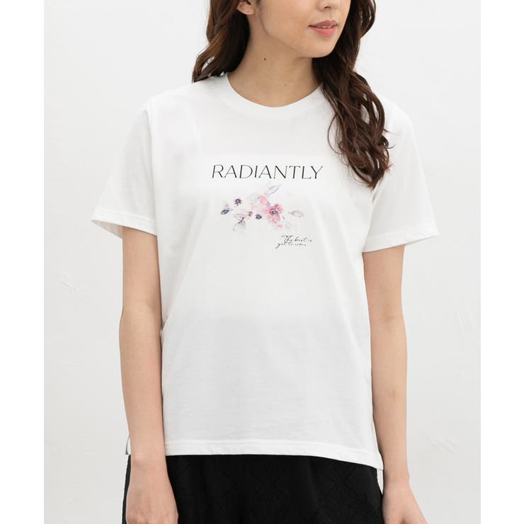 アイボリー | トップス Tシャツ 半袖Tシャツ | Honeys