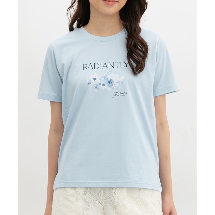 サックス | トップス Tシャツ 半袖Tシャツ | Honeys