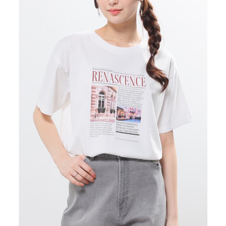 トップス Tシャツ 半袖Tシャツ | Honeys | 詳細画像4 