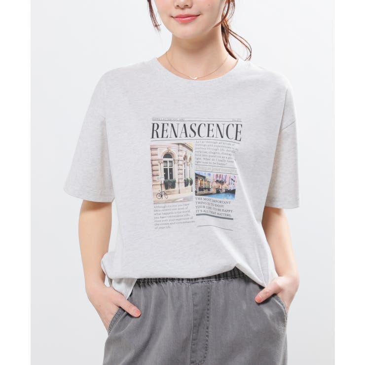 トップス Tシャツ 半袖Tシャツ | Honeys | 詳細画像8 