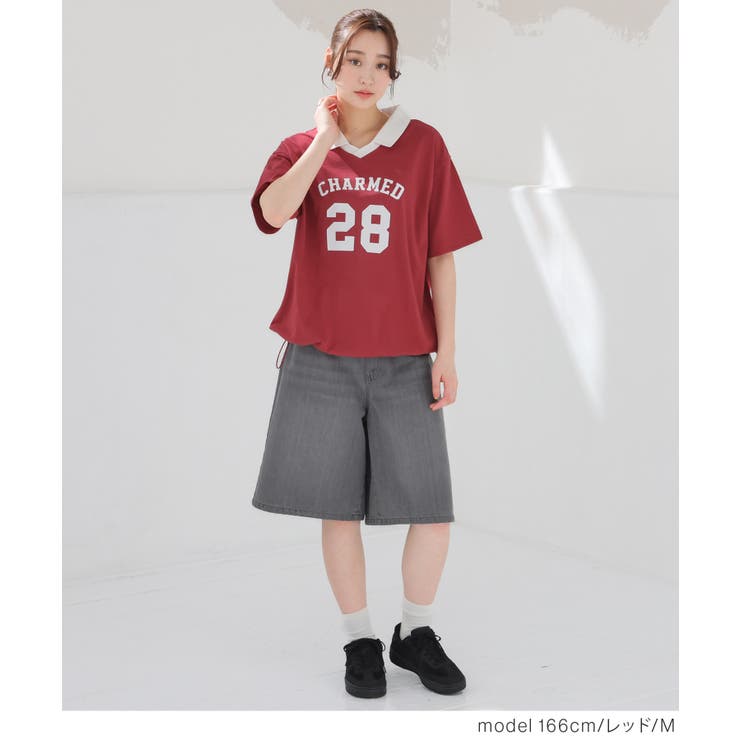 トップス Tシャツ 半袖Tシャツ | Honeys | 詳細画像11 