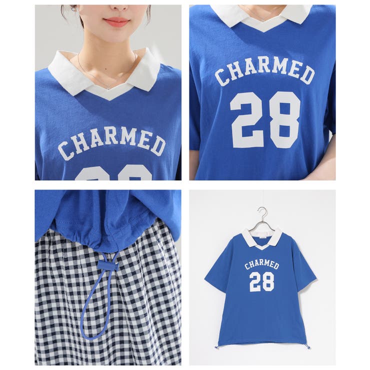 トップス Tシャツ 半袖Tシャツ | Honeys | 詳細画像17 