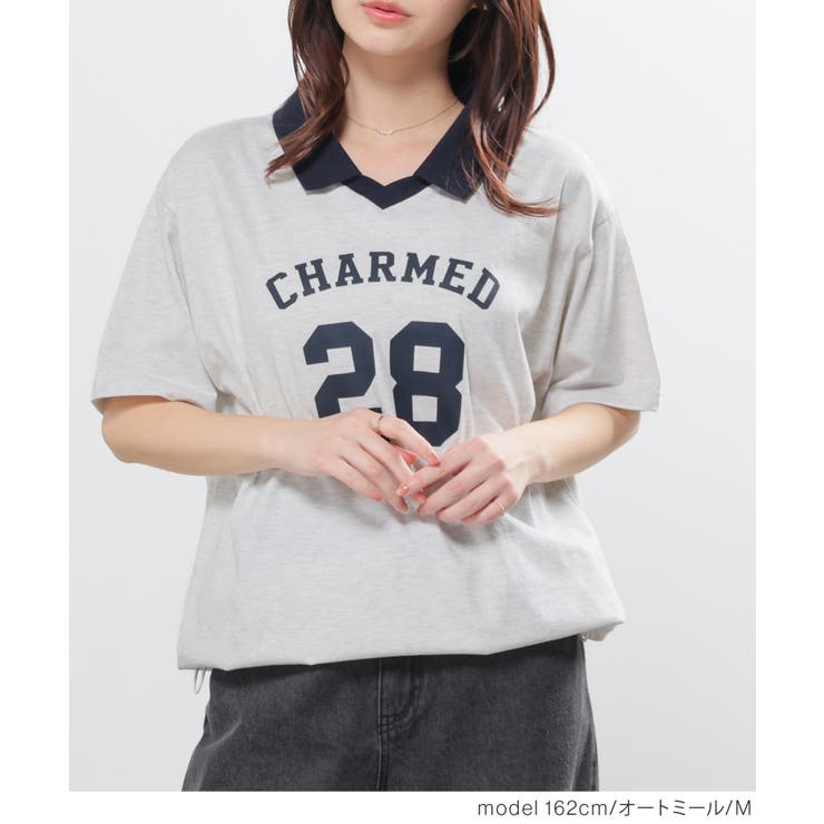 トップス Tシャツ 半袖Tシャツ | Honeys | 詳細画像5 