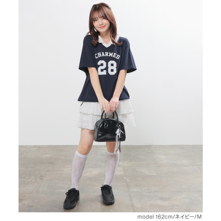 トップス Tシャツ 半袖Tシャツ | Honeys | 詳細画像6 