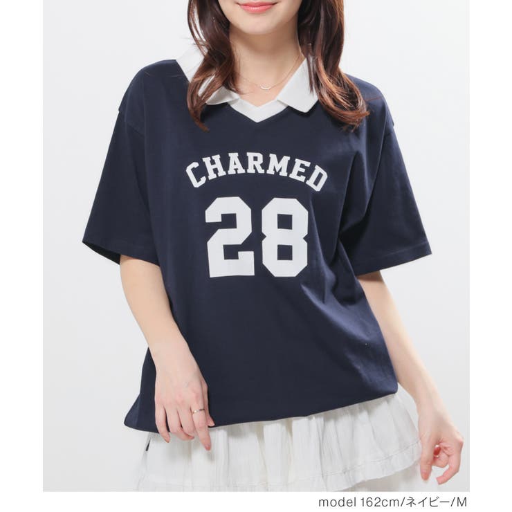 トップス Tシャツ 半袖Tシャツ | Honeys | 詳細画像7 