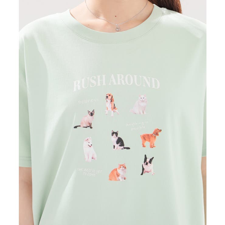 トップス Tシャツ 半袖Tシャツ | Honeys | 詳細画像15 