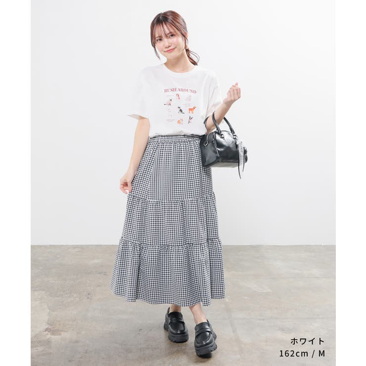 トップス Tシャツ 半袖Tシャツ | Honeys | 詳細画像3 