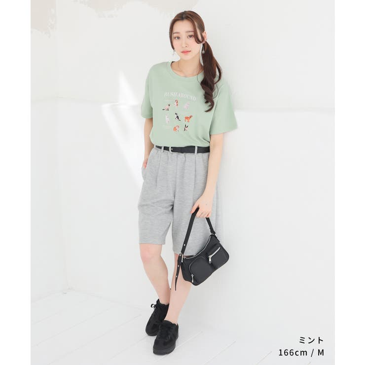 トップス Tシャツ 半袖Tシャツ | Honeys | 詳細画像7 