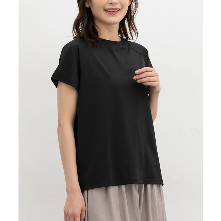ブラック | トップス Tシャツ 半袖Tシャツ | Honeys