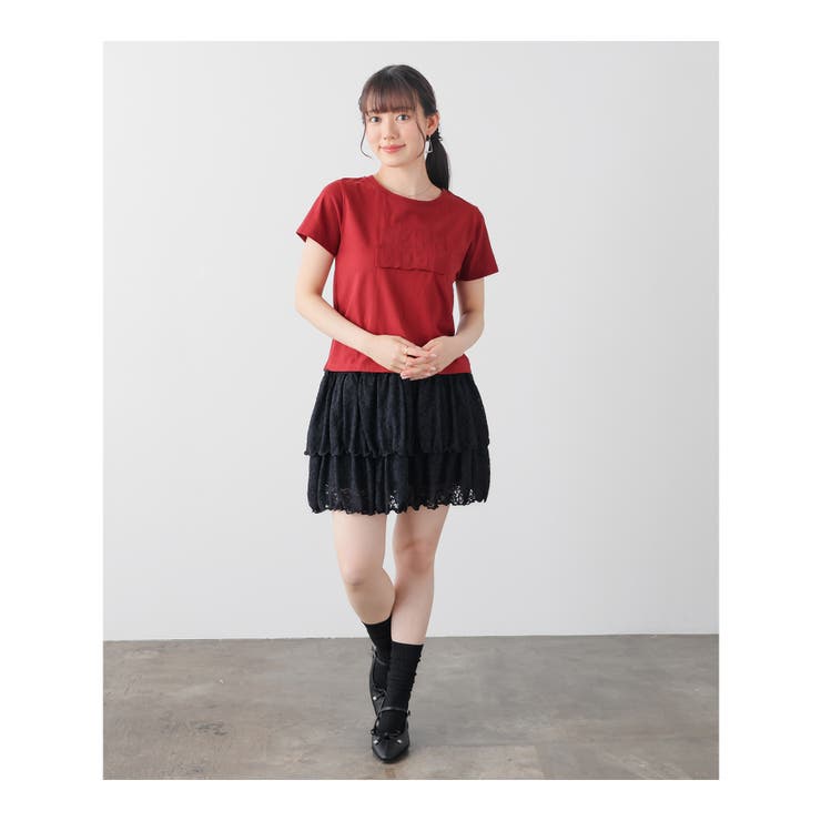 トップス Tシャツ 半袖Tシャツ | Honeys | 詳細画像8 