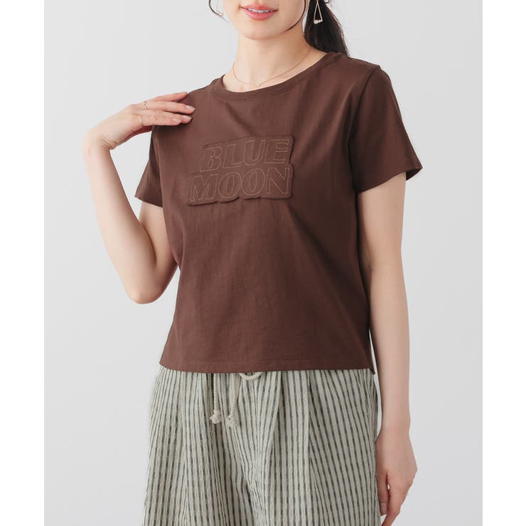ブラウン | トップス Tシャツ 半袖Tシャツ | Honeys