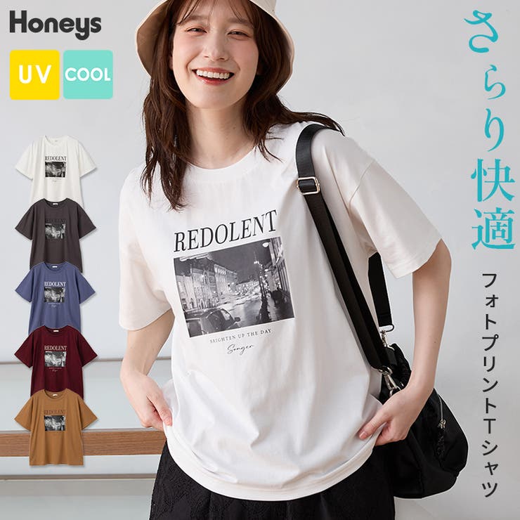 トップス カットソー 半袖 | Honeys | 詳細画像1 