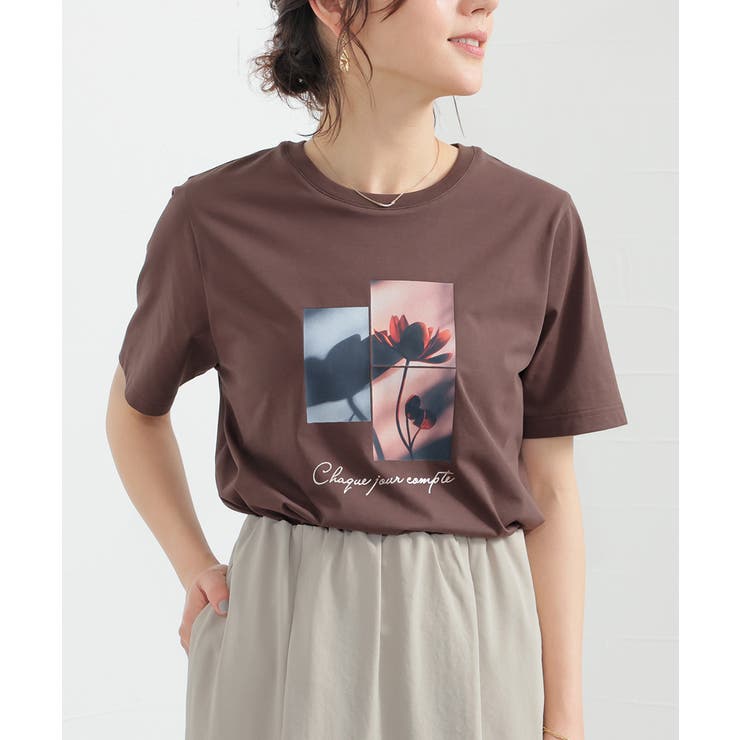 ブラウン | トップス Tシャツ 半袖Tシャツ | Honeys