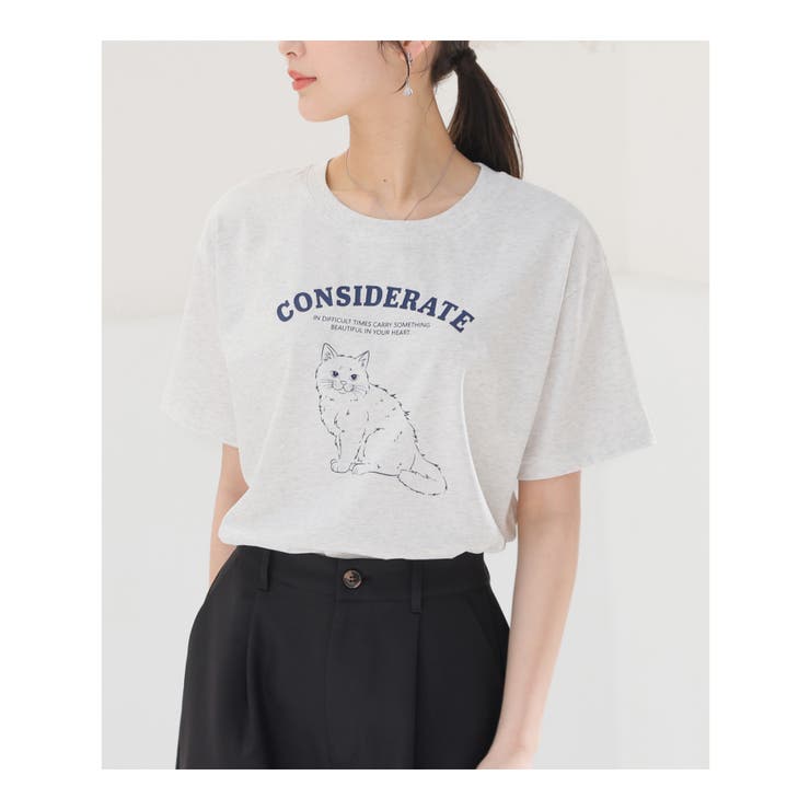 トップス Tシャツ 半袖Tシャツ | Honeys | 詳細画像11 