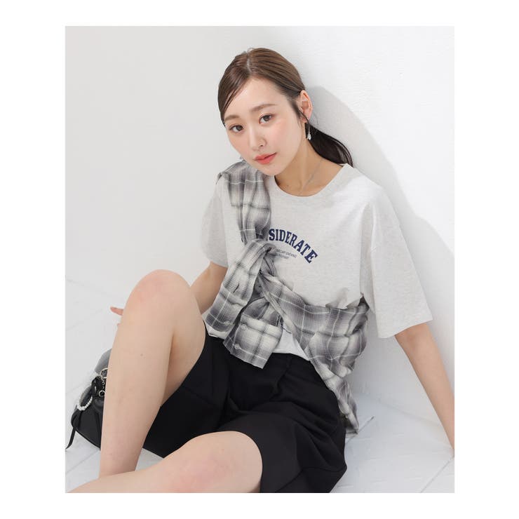 トップス Tシャツ 半袖Tシャツ | Honeys | 詳細画像8 