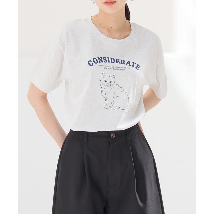 オートミール | トップス Tシャツ 半袖Tシャツ | Honeys