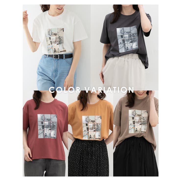 トップス Tシャツ 半袖Tシャツ | Honeys | 詳細画像3 