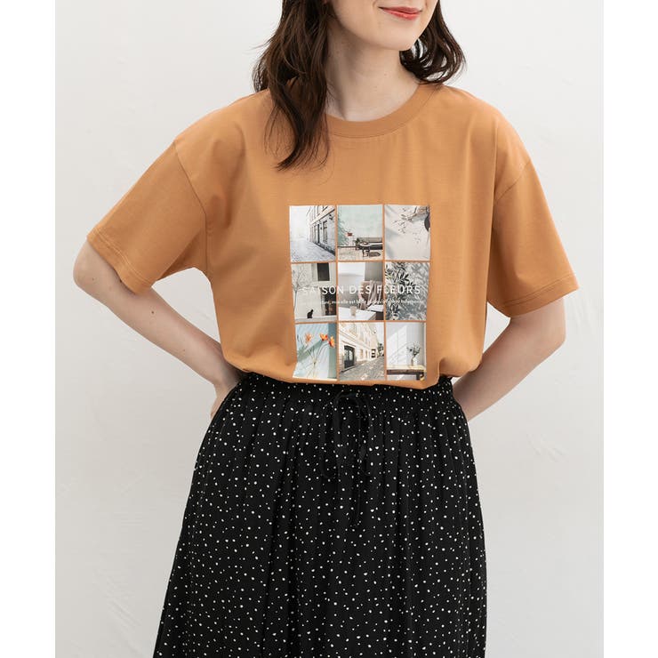 オレンジ | トップス Tシャツ 半袖Tシャツ | Honeys