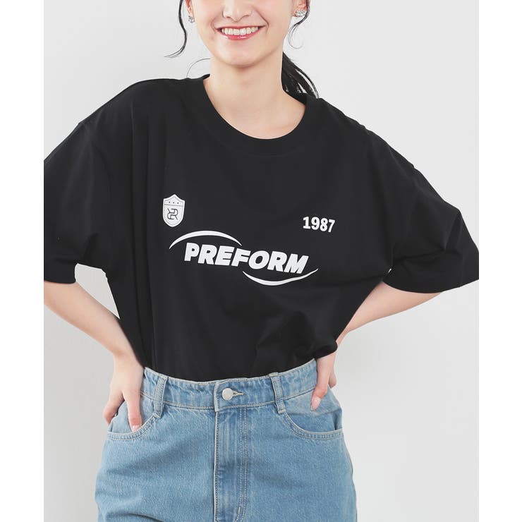 ブラック | トップス Tシャツ 半袖Tシャツ | Honeys