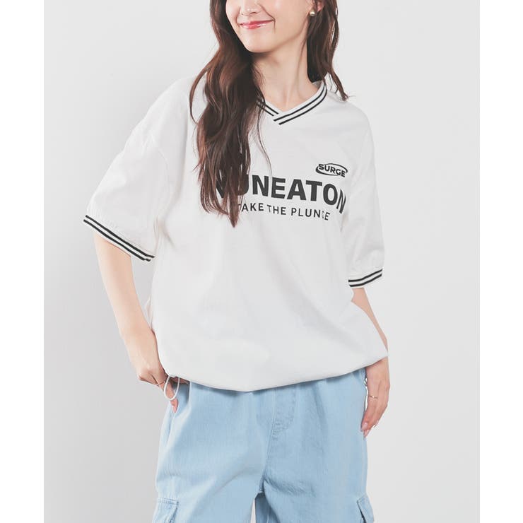 ⭐︎平成レトロ⭐︎y2k⭐︎ ハニーバンチ　半袖Tシャツ レース付き SALE】Tシャツ y2k ピチT ストリート 平成ギャル M 白 ホワイト