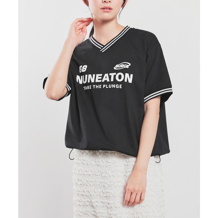 ブラック | 【ハニーズ】Tシャツ 半袖Tシャツ トップス | Honeys