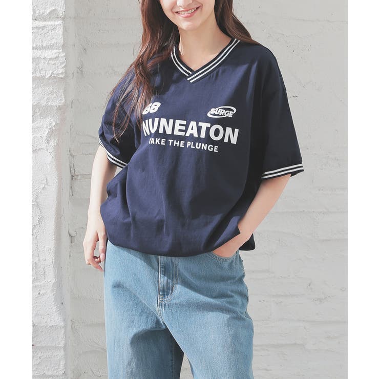 ネイビー | 【ハニーズ】Tシャツ 半袖Tシャツ トップス | Honeys