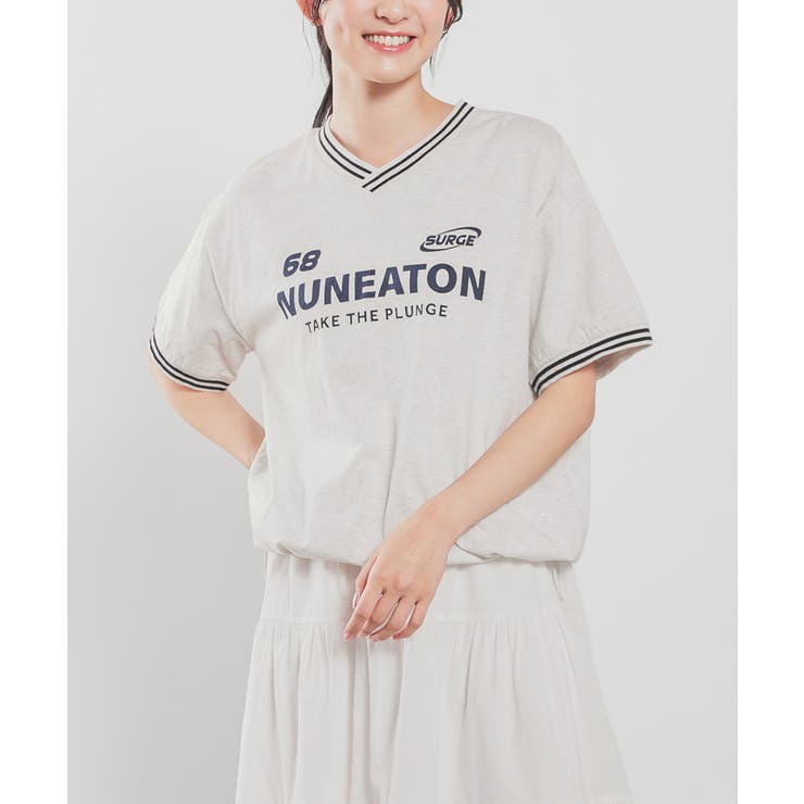 オートミール | 【ハニーズ】Tシャツ 半袖Tシャツ トップス | Honeys