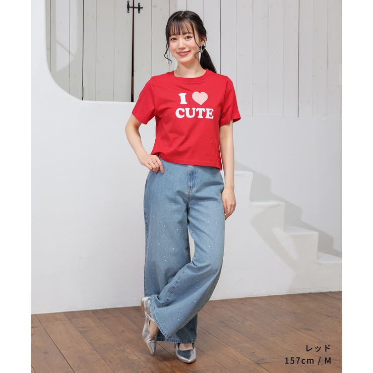 トップス Tシャツ 半袖Tシャツ | Honeys | 詳細画像10 