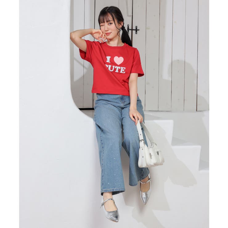 トップス Tシャツ 半袖Tシャツ | Honeys | 詳細画像11 