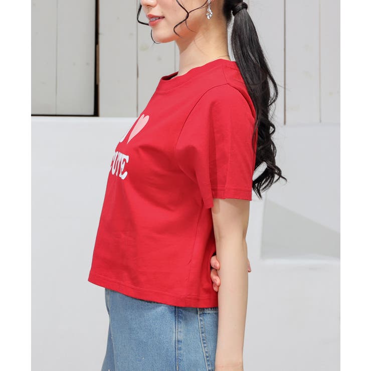 トップス Tシャツ 半袖Tシャツ | Honeys | 詳細画像14 