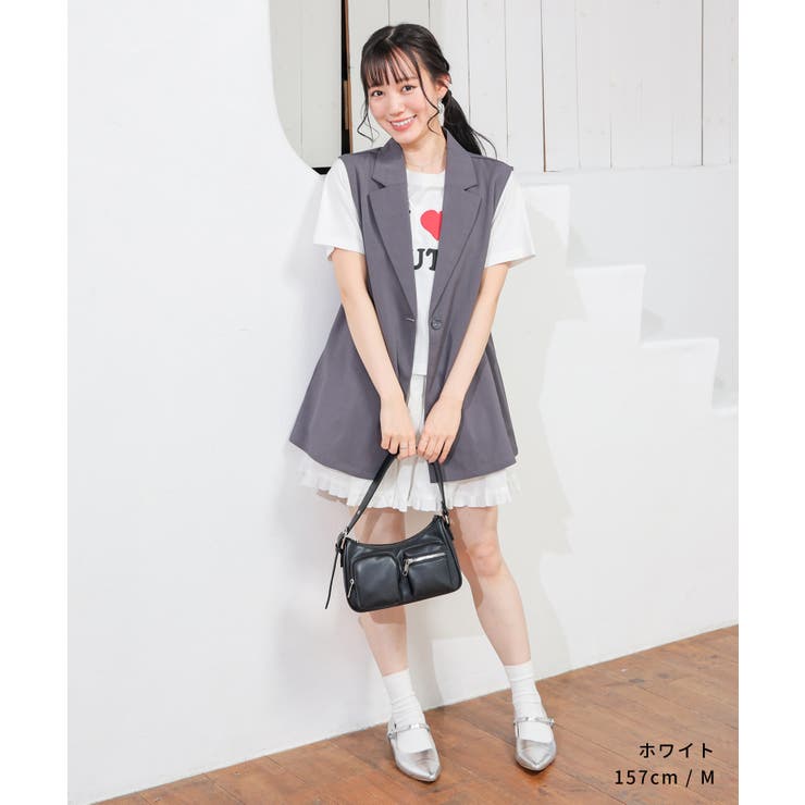 トップス Tシャツ 半袖Tシャツ | Honeys | 詳細画像4 