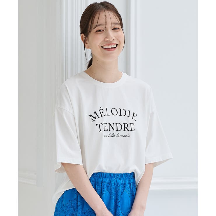 ホワイト | トップス Tシャツ 半袖Tシャツ | Honeys