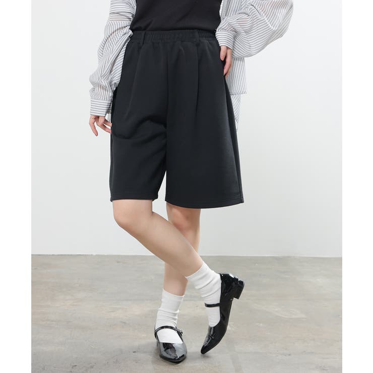 ブラック | ボトムス パンツ ショートパンツ | Honeys