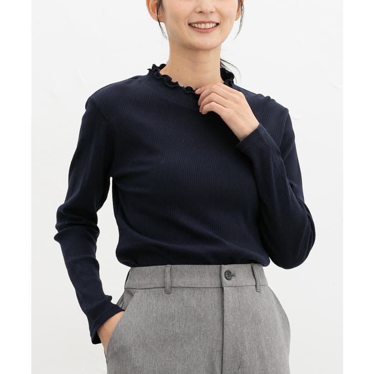 ネイビー | トップス Tシャツ ロンＴ | Honeys