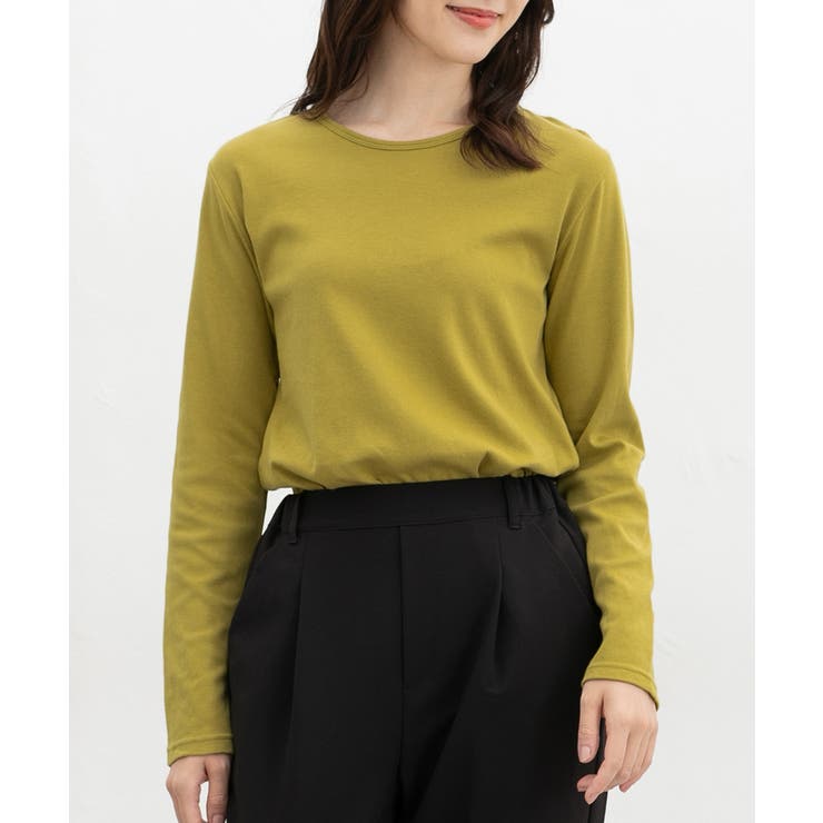 イエローグリーン | トップス Tシャツ ロンＴ | Honeys