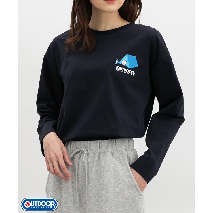 ネイビー | トップス Tシャツ ロンＴ | Honeys