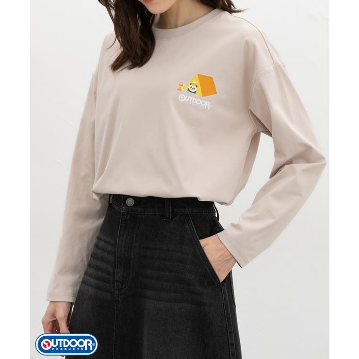 ベージュ | トップス Tシャツ ロンＴ | Honeys