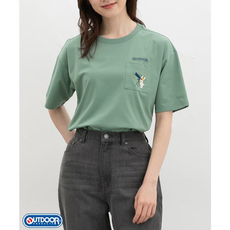 ライトグリーン | トップス Tシャツ 半袖Tシャツ | Honeys