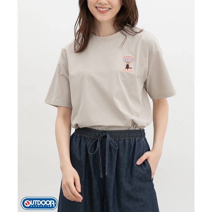 グレージュ | トップス Tシャツ 半袖Tシャツ | Honeys